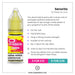 Senorita Ox passion e-liquid with flavour description. 10ml Nic Salt, suitable for MTL devices, multi-buy offers, and details for next day delivery in milton keynes and buckingham shown.