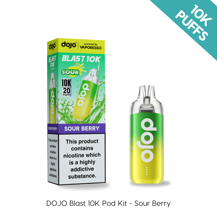 Sour Berry - Vaporesso Dojo Blast 10K Prefilled Kit