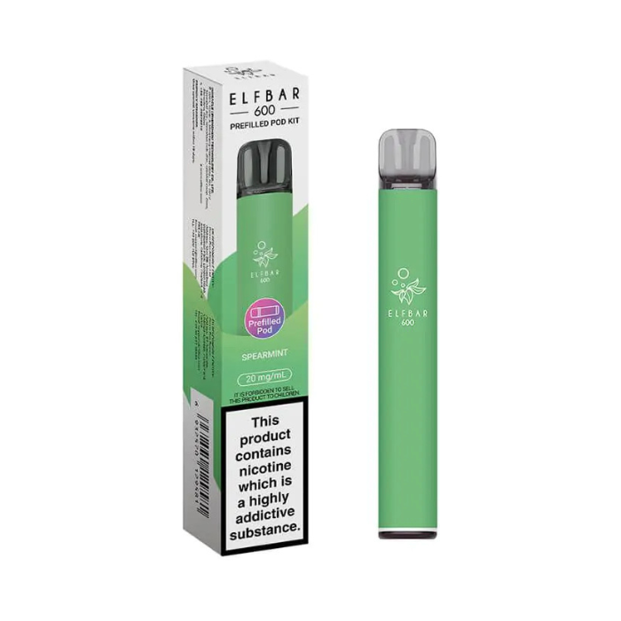 Spearmint | Elf Bar 600 Prefilled Kit