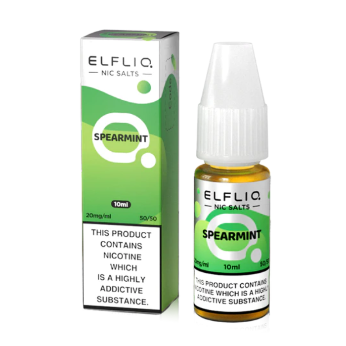 Spearmint Nic Salt Eliquid by Elfliq | Vape DIrect Spearmint Nic Salt Eliquid by Elfliq | Vape DIrect