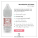 V4 Vapour - Strawberries & Cream 10ml E-Liquid with a 40VG/60PG blend, three nicotine strengths, MTL compatibility, speedy delivery, and a 4 for £10 deal. Available at Vape Direct In Milton Keynes
