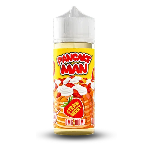 Strawberry By Pancake Man 100ml Shortfill