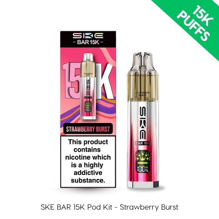 SKE BAR 15K Pod Kit Strawberry Burst