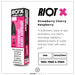 Riot X Strawberry Cherry Raspberry Nic Salt by Riot Squad flavour description and key features.