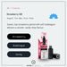 Strawberry GB Hayati Pro Max Plus pod flavour card showing strawberry, bubblegum and candy notes