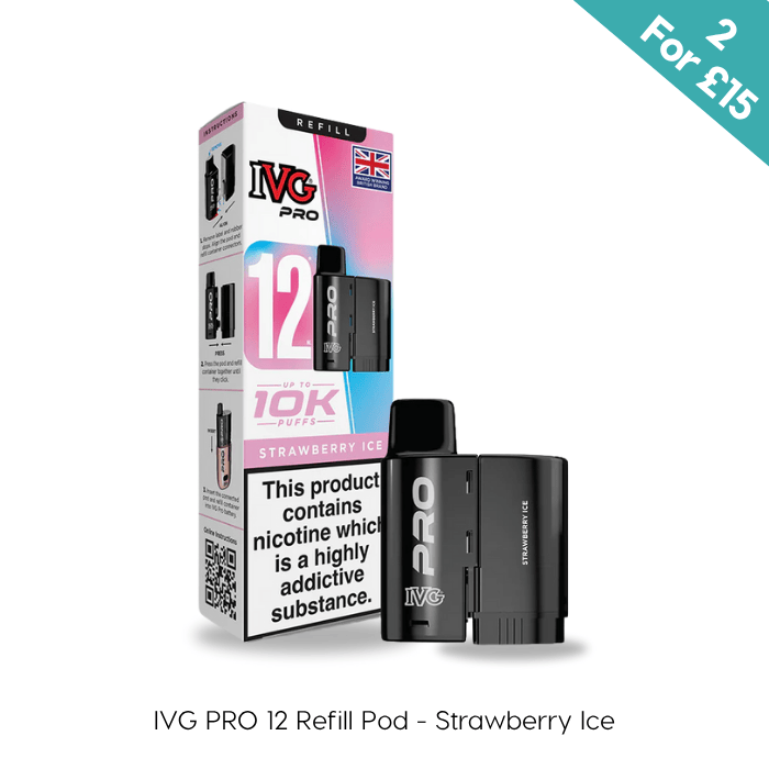 Strawberry Ice - IVG PRO 12 Pods