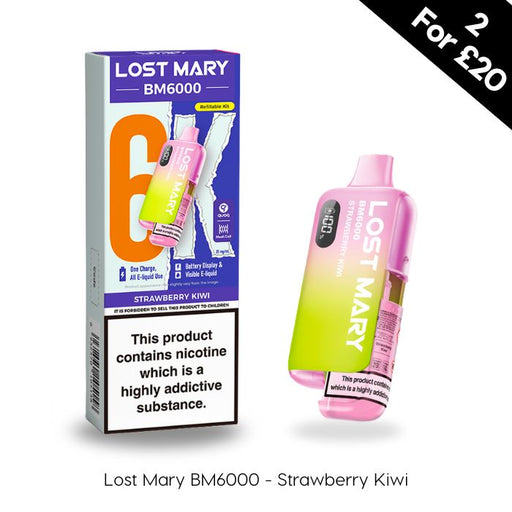 Lemon Lime - Lost Mary BM6000 Prefilled Pod Kit