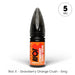 5mg Strawberry Orange Crush Riot X Nic Salt by Riot E-Liquid at Vape Direct Milton Keynes.