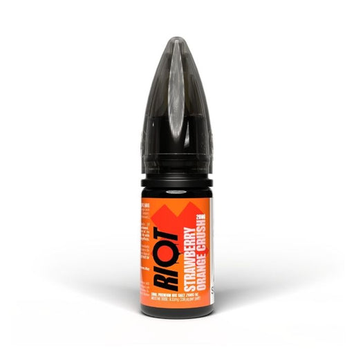 Strawberry Orange Crush Nic Salt Riot X by Riot Squad at Vape Direct Milton Keynes.