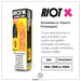 Riot X Strawberry Peach Pineapple Nic Salt by Riot Squad flavour description and key features