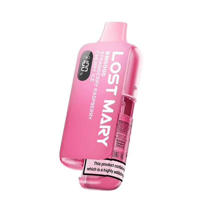 Strawberry Raspberry Cherry Ice | BM6000 Kit | Vape Direct Strawberry Raspberry Cherry Ice | BM6000 Kit | Vape Direct