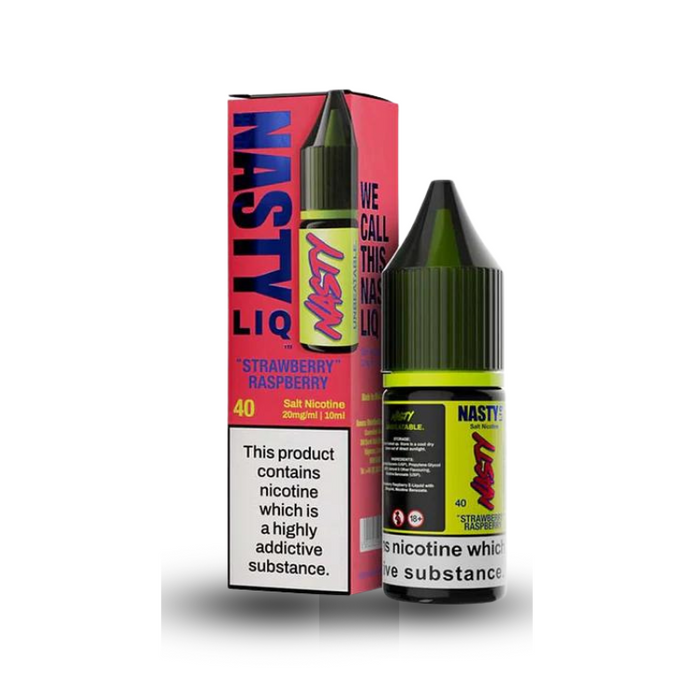 Strawberry Raspberry Nic Salt E-liquid by Nasty