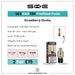 Promotional graphic for SKE Crystal’s Strawberry Slushy - SKE Bar 15K Refill Pod, featuring product images, MTL Vaping (2ml+10ml, 20mg nicotine, up to 15,000 puffs), and a “2 for £15” special offer. Available at Vape Direct In Milton Keynes