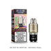A box and a SKE Crystal Strawberry Slushy - SKE Bar 15K Refill Pod for MTL vaping, both featuring product branding. The clear pod is labeled "Strawberry Slushy. Available at Vape Direct In Milton Keynes