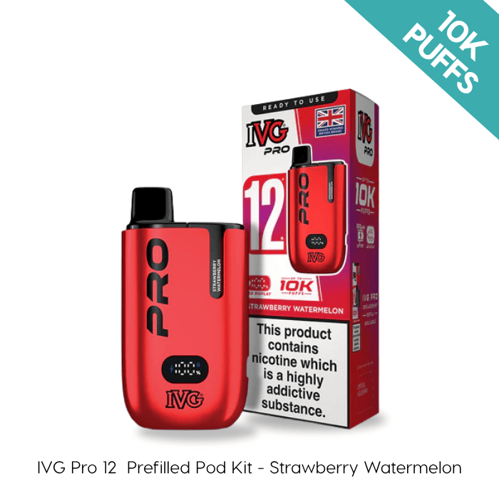 Strawberry Watermelon - IVG PRO 12 Prefilled Kit
