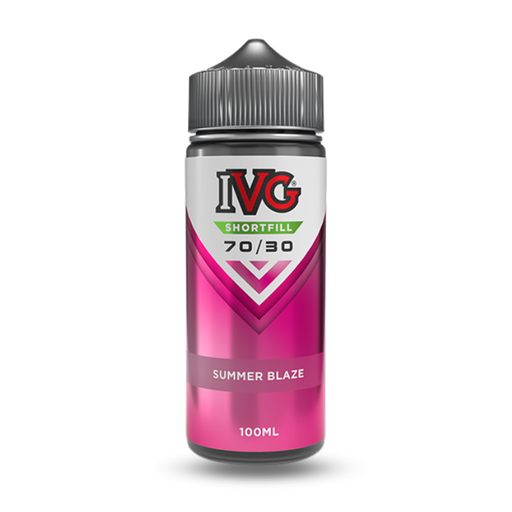 IVG Summer Blaze e-liquid bottle on a white background