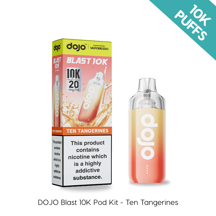 Ten Tangerines - Vaporesso Dojo Blast 10K Prefilled Kit