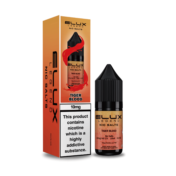 Tiger Blood Nic Salt E-Liquid by Elux Legend