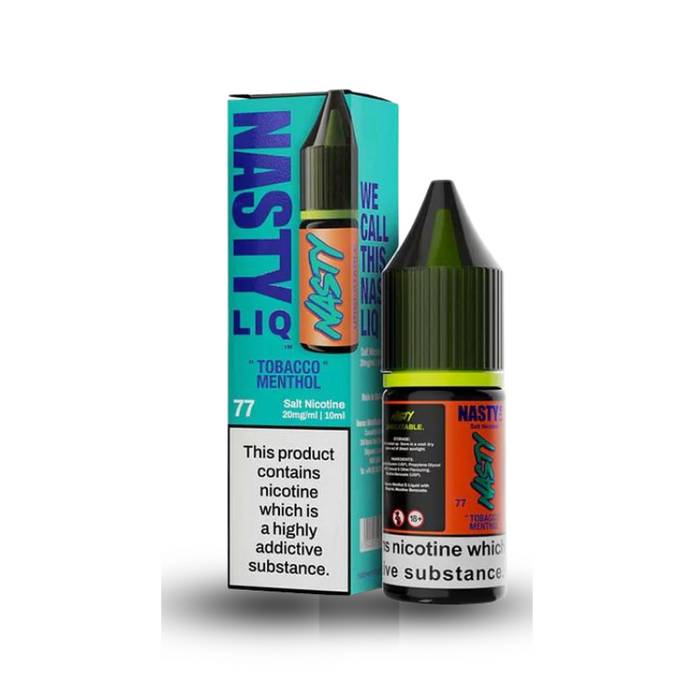 Tobacco Menthol Nic Salt Eliquid by Nasty Liq | Vape Direct Tobacco Menthol Nic Salt Eliquid by Nasty Liq | Vape Direct