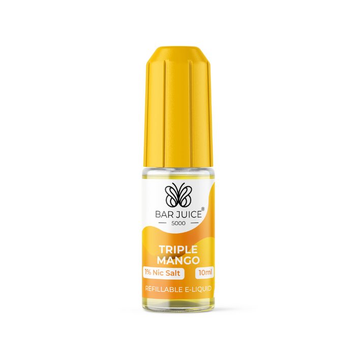 Triple Mango Nic Salt Eliquid by Bar Juice | Vape Direct Triple Mango Nic Salt Eliquid by Bar Juice | Vape Direct