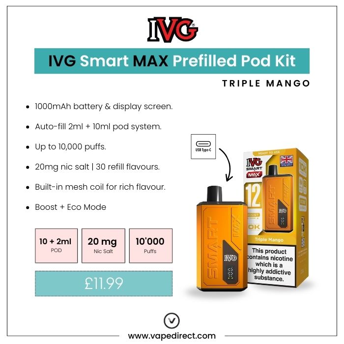 Triple Mango - IVG Smart Max 10K KIT