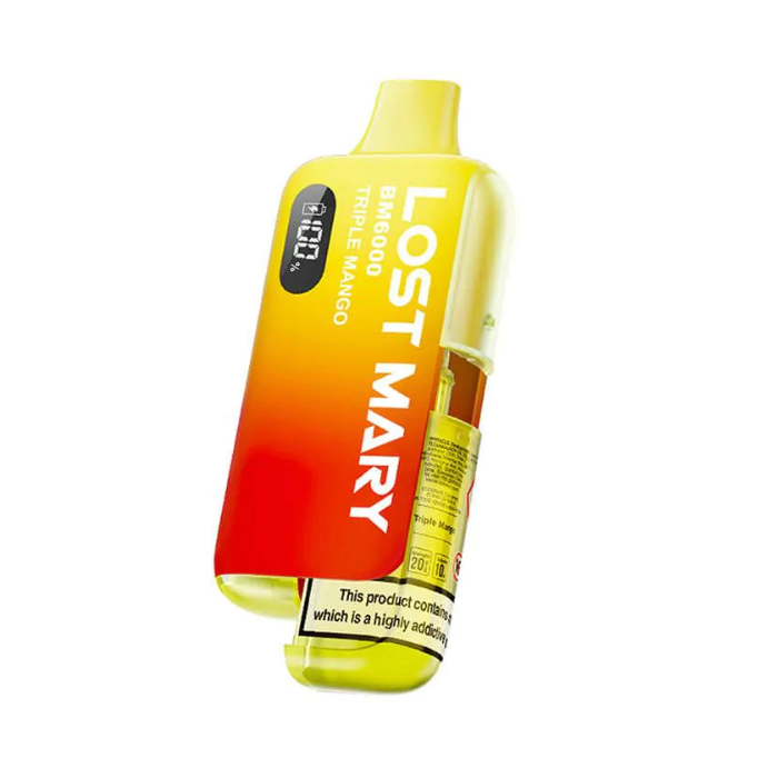 Triple Mango | Lost Mary BM6000 Prefilled Kit | Vape Direct Triple Mango | Lost Mary BM6000 Prefilled Kit | Vape Direct