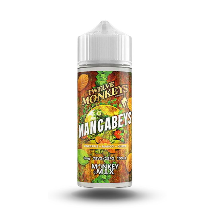 Twelve Monkeys - Mangabeys 100ml Vape juice Twelve Monkeys - Mangabeys 100ml Vape juice