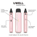 UWELL Caliburn G5 Lite SE adjustable airflow slider and LED battery indicator