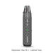 Vaporesso Vibe SE 2 pod kit in Leather Grey with a woven leather texture