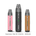Vaporesso Vibe SE 2 pod kit shown in pink, black and tan finishes