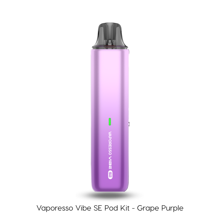 Vaporesso Vibe SE Pod Kit in Grape Purple on a white background