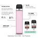 Vaporesso Xros 6 Mini key features: adjustable MTL and RDL airflow, 1650mAh battery, up to 30W output and top-fill pod