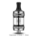 Vaporesso XTANK T clear tank with silver accent on a white background