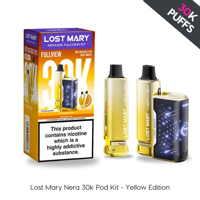 lost mary yellow vape Yellow Edition | Lost Mary NERA Prefilled Kit