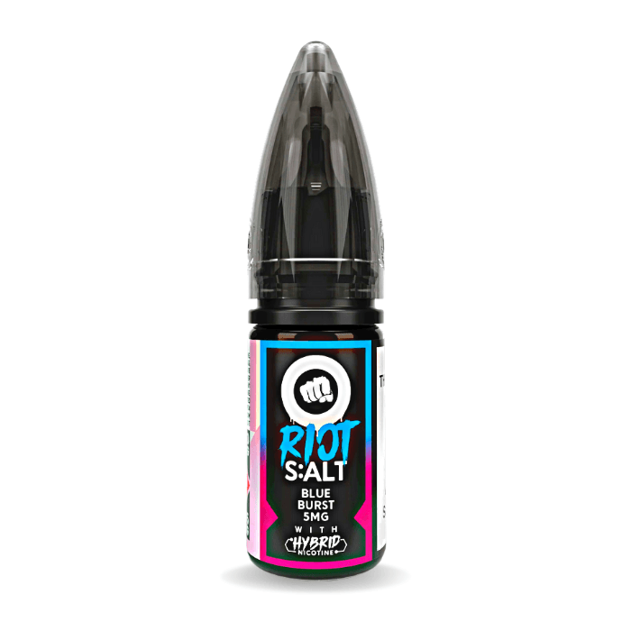 Blue Burst Nic Salt Eliquid by Riot Squad | Vape Direct Blue Burst Nic Salt Eliquid by Riot Squad | Vape Direct