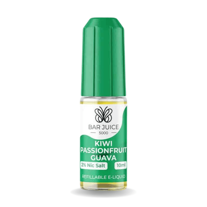Kiwi Passion Guava Nic Salt Eliquid by Bar Juice | Vape Direct