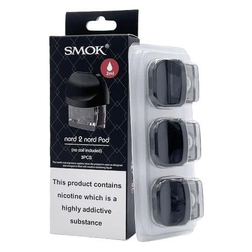 Smok Nord 2 Nord / RPM Replacement Pods (3 Pack) - VAPE DIRECT