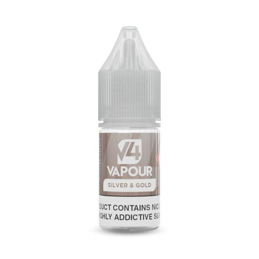 V4POUR - Silver And Gold 10ml Vape Juice - Vape Direct