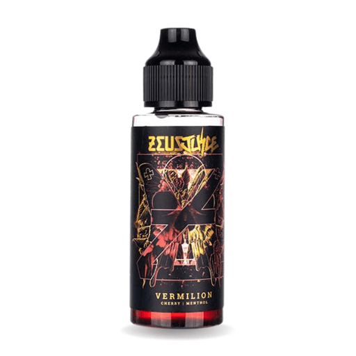 Zues Juice Vermillion 100ml shortfill vape direct milton keynes 