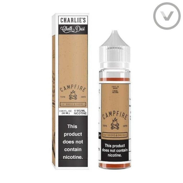 Charlies Chalk Dust Campfire 50ml Short Fill Vape Juice - Vape Direct