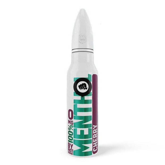100% Menthol - Cherry 50ml Short Fill Vape juice - VAPE DIRECT