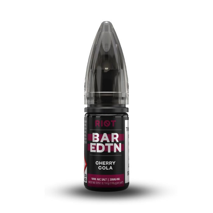Cherry Cola Nic Salt Eliquid by Riot Bar Edition | Vape Direct Cherry Cola Nic Salt Eliquid by Riot Bar Edition | Vape Direct