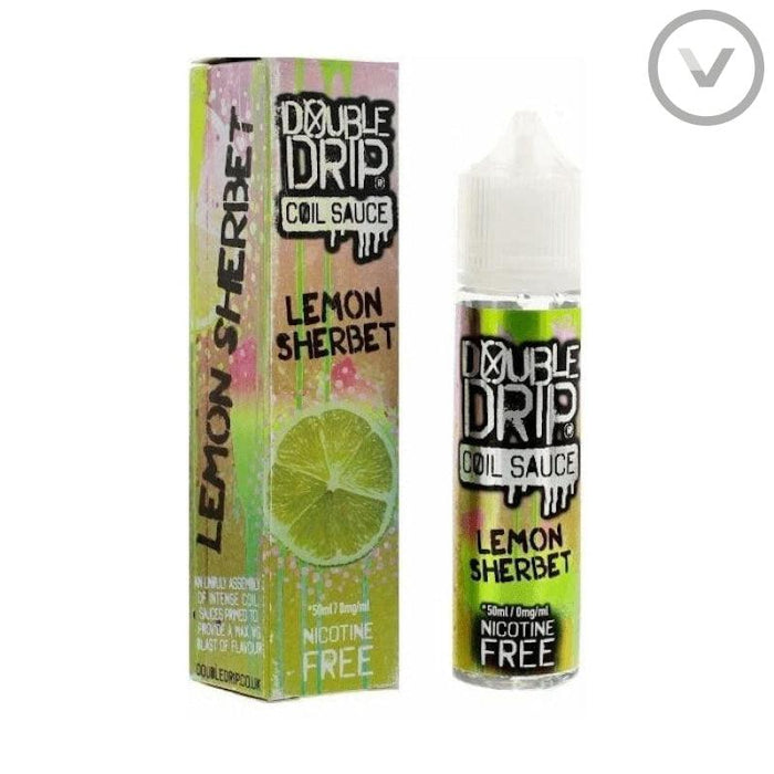 Double Drip - Lemon Sherbert 50ml Short Fill Vape Juice - Vape Direct