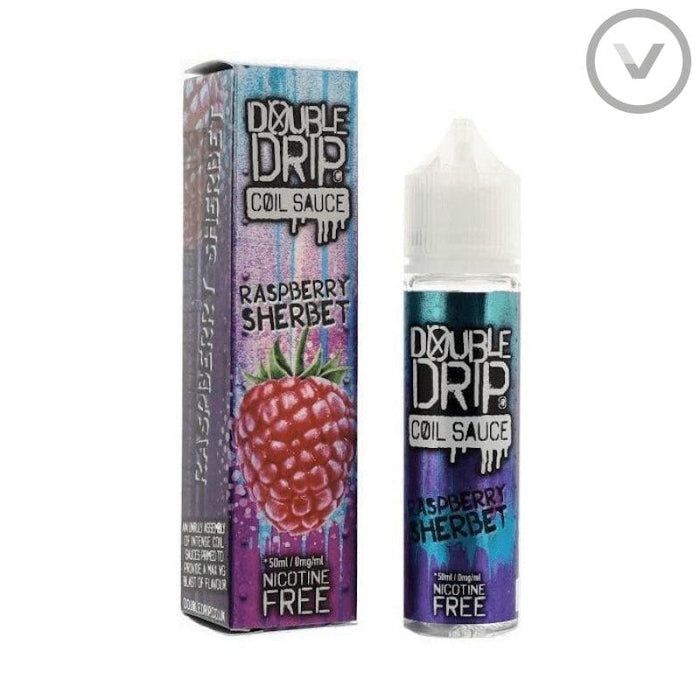 Double Drip - Raspberry Sherbet 50ml Shortfill Vape Juice - Vape Direct