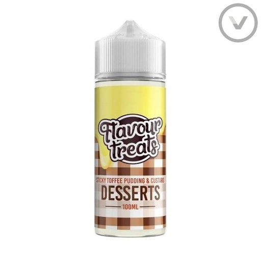 Flavour Treats - Sticky Toffee 100ml Short Fill - Vape Direct