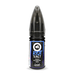 Fresh Blueberry nic salt e-liquid 10ml bottle by Riot Squad on a plain background