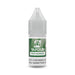 A small clear plastic bottle labeled V4 Vapour - Fruit Gummies 10ml E-Liquid features green and white branding. Available at Vape Direct In Milton Keynes
