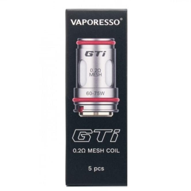 Vaporesso GTI Replacement Mesh Coils 5 Pack | Vape Direct Vaporesso GTI Replacement Mesh Coils 5 Pack | Vape Direct