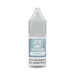 A compact, clear plastic bottle with a grey childproof cap contains V4 Vapour - Ice Drops 10ml E-Liquid. This menthol vape juice from V4 Vapour delivers an icy experience and is marked as highly addictive on its label. Available at Vape Direct In Milton Keynes