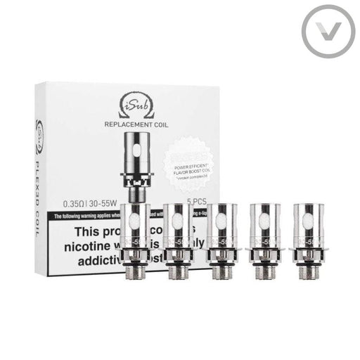 Innokin ISub Plex 3D Replacement Coils 5 Pack - Vape Direct
